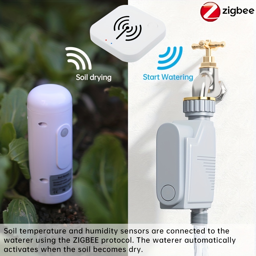 5PCS Indoor WIFI Temperature and Humidity Smart Sensor Detector