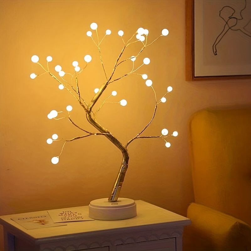 Starry Tree Lamp Led 108 Lamp Branch Lamp Bonsai Tree Lamp - Temu