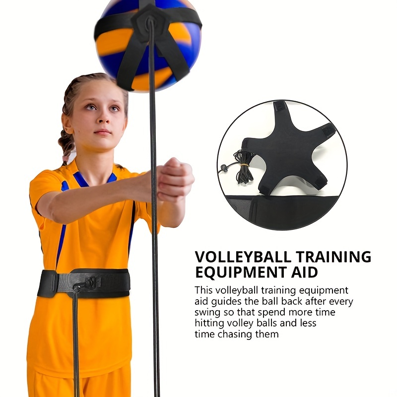 Adjustable Volleyball Spike Trainer Set Improve Serving Temu