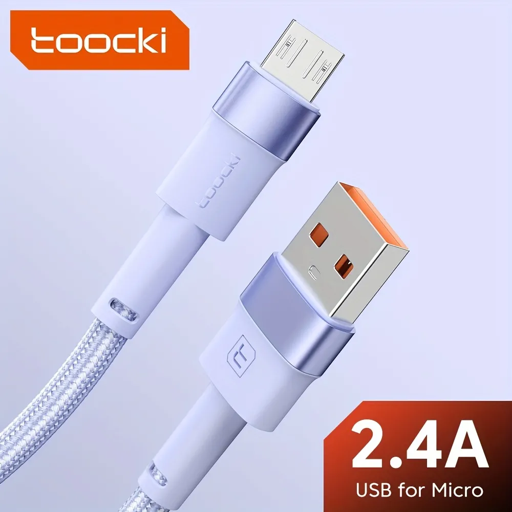 Sociale Studier Diskurs Tid Toocki Micro Usb Cable 6 6ft Long Android Charger Cord Qc 3 0 Fast Charge  Sync
