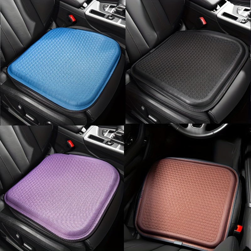Car Seat Cushion for Long Sitting, Breathable Office Chair Seat Cushion  Pressure Relief Wheelchair Cushion Cooling Summer Cushion for Car Truck  Boat