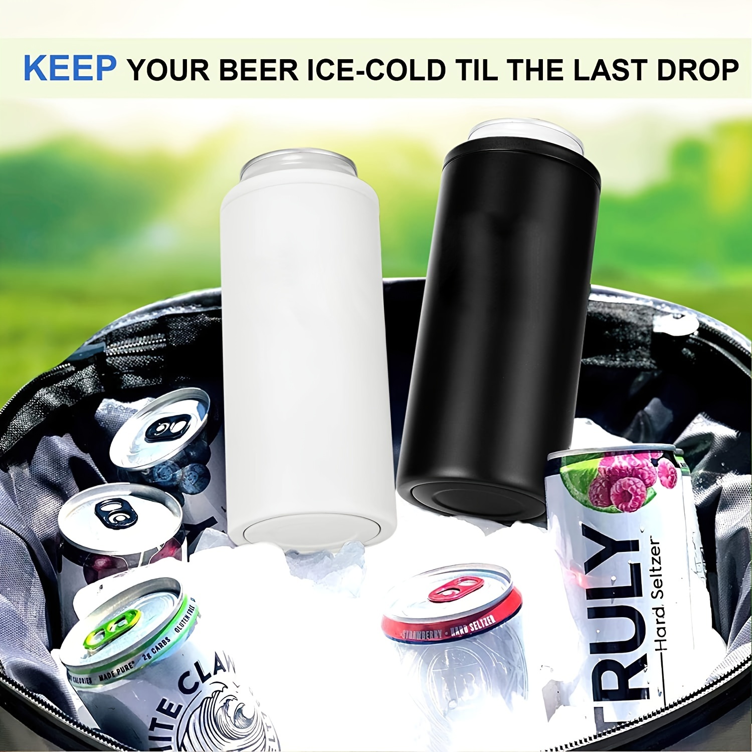 Insulated Beer Bottle Cooler Sleeves Keep Your Drinks Cold - Temu