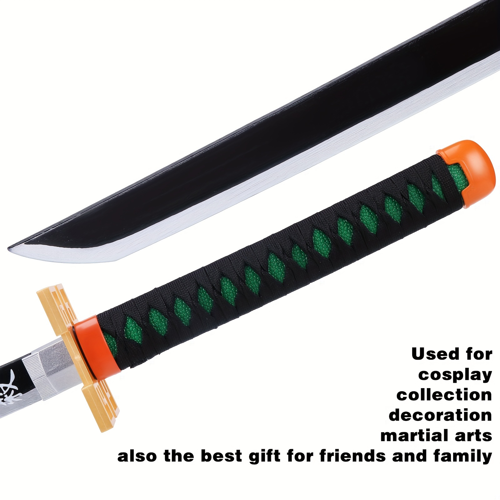 Espada Katana De Anime De Madera Con Cinturón Y Soporte Perfecta Para  Cosplay De Anime, Navidad, Halloween, Regalo De Acción De Gracias - Temu  Spain