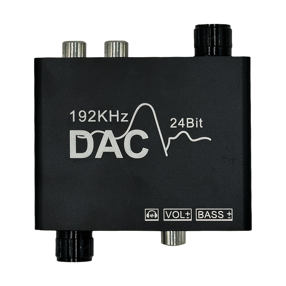 192KHz DAC Digital to Analog Converter with Headphone Amplifier