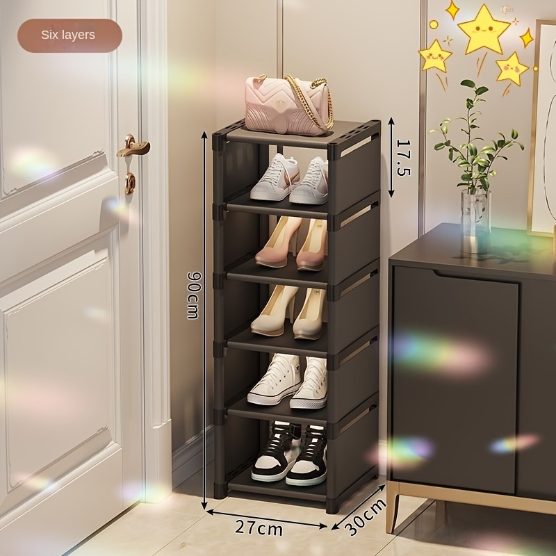 Simple Entry Shoe Rack, Door Wall Shoe Storage Cabinet, Rental