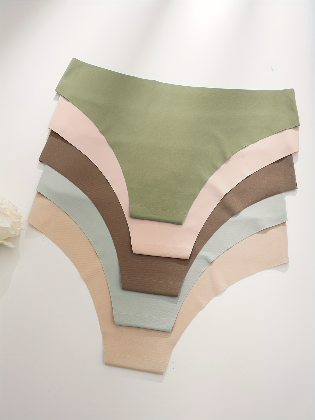 M-XL Ropa Interior Sin Costuras De Cintura Baja Bragas De Color Sólido Para  Mujeres Calzoncillos Para Niñas Panty Suave Lencería Femenina