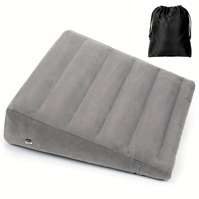 Inflatable Wedge Pillow For Sleeping Portable Travel Wedge - Temu
