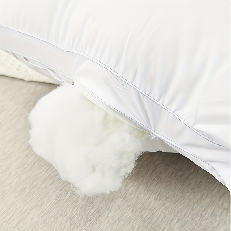 LongNap™ 【Almohada Baja】 para dormir de lado y boca arriba, funda suave de  algodón, fibra rellena esponjosa de primera calidad, diseñada para mejorar  la calidad del sueño., Mode de Mujer