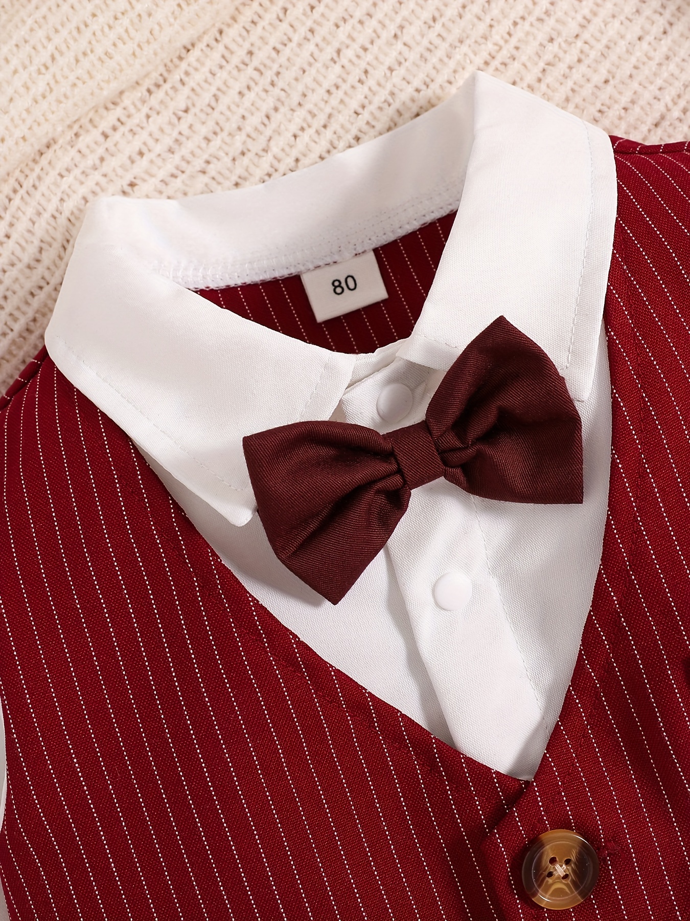 Maroon Stripe Boys Regular Tie – Stets And Styles