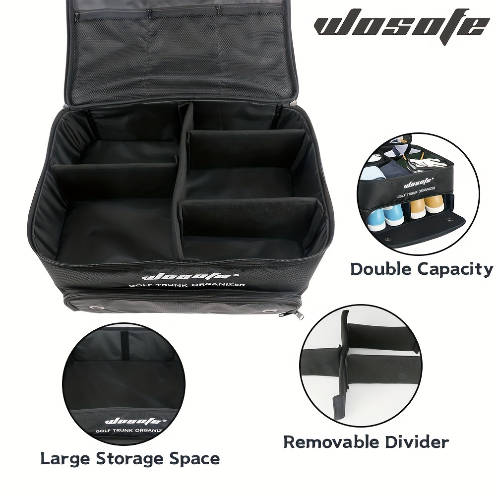 Lightweight Multifunctional Portable Golf Storage Bag Nylon - Temu