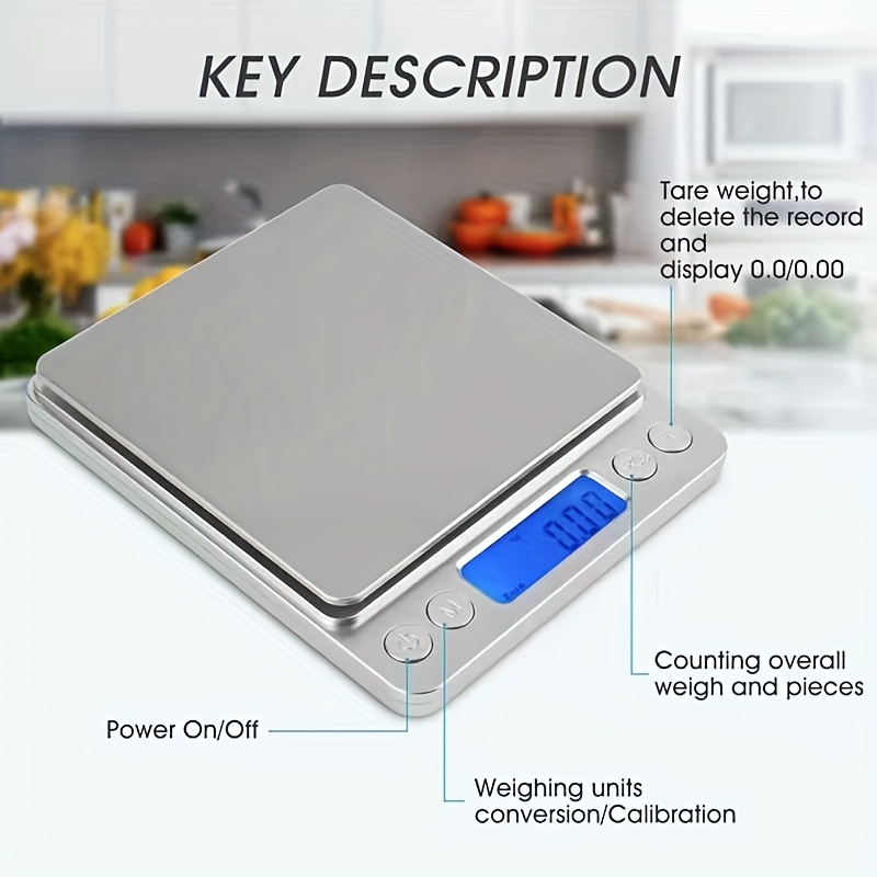 High Precision Electronic Scale Household Kitchen Scale Mini