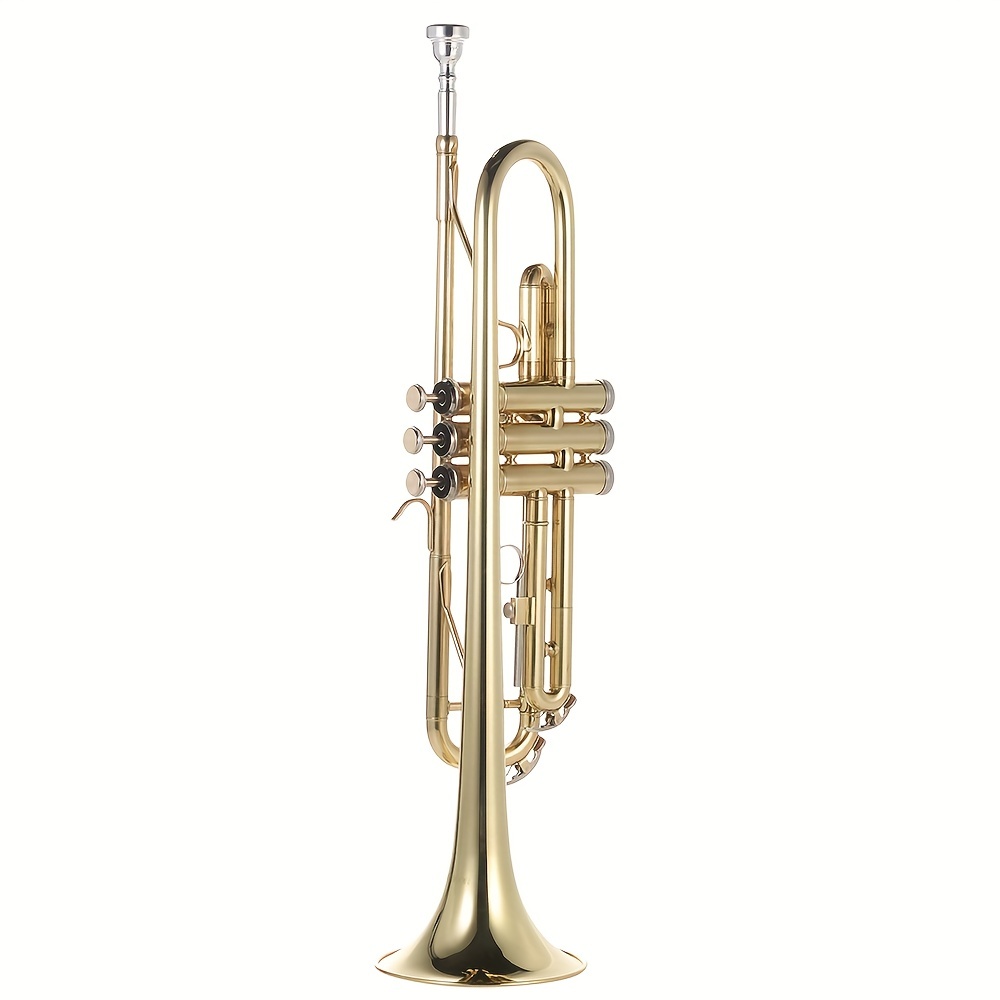 KALUOLIN TR8335 Professional trumpet B-flat brass lacquered gold playing  grade trumpet instrument high quality shell keys trumpet instrument