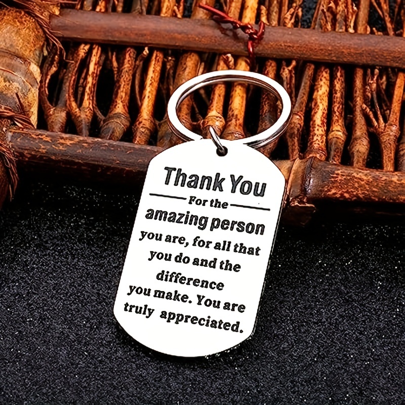  Employee Appreciation Gifts Stocking Stuffers for Coworker  Friend Thank You Gifts for Coworker Colleagues Social Workers Mentor  Teachers Nurses Boss Leader Leaving Going Away Goodbye Office Keychain :  Office Products