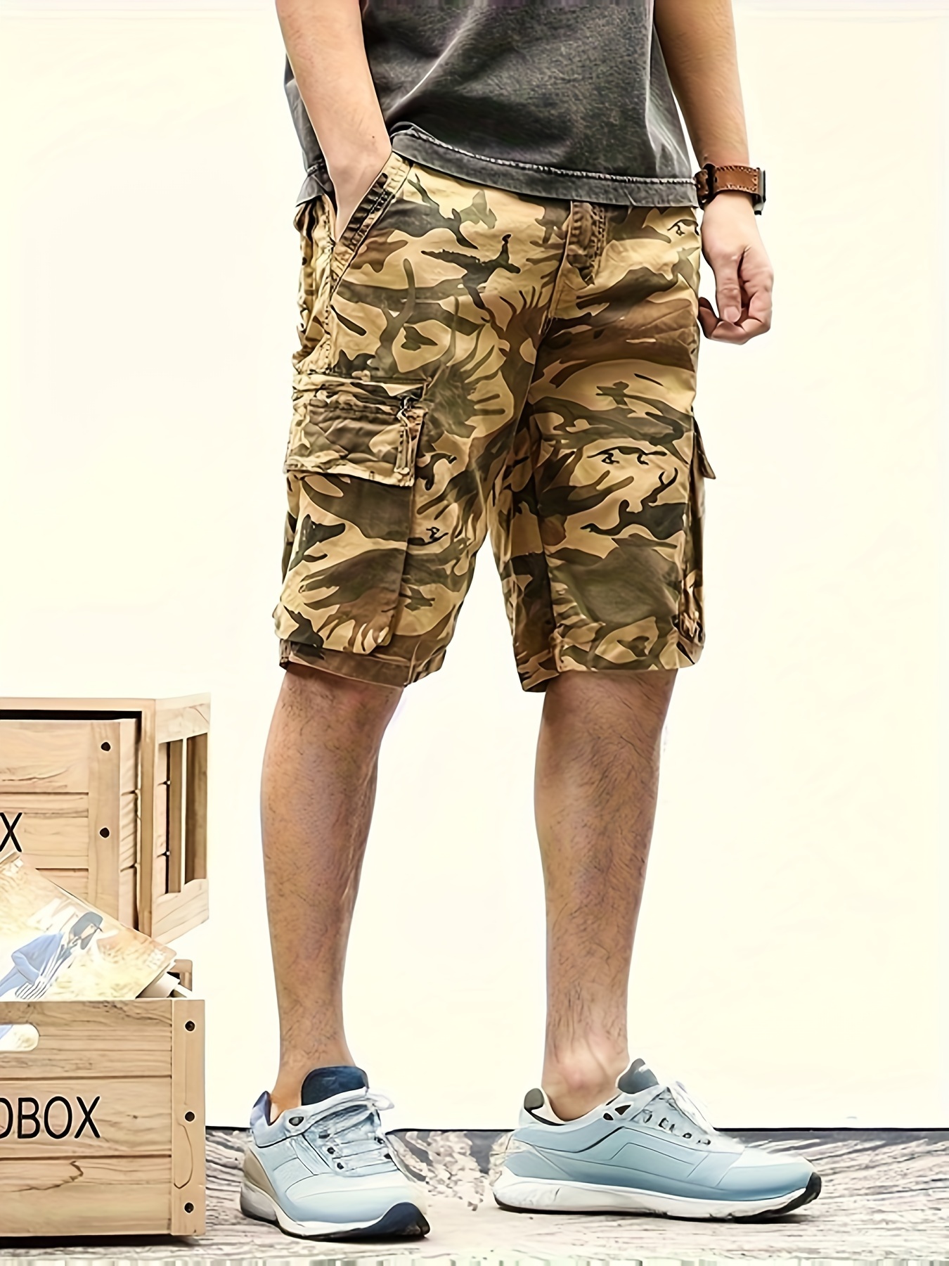 Camo Shorts For Men - Temu Canada