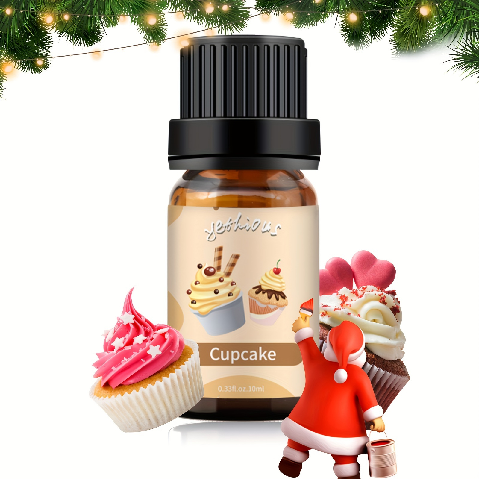  NP Natures Philosophy 2 Pack Cupcake Coffee Cake Essential Oil,  100% Pure Organic Essential Oils for Diffuser, Aromatherapy, Massage, Soap  Making - 10ML : Health & Household