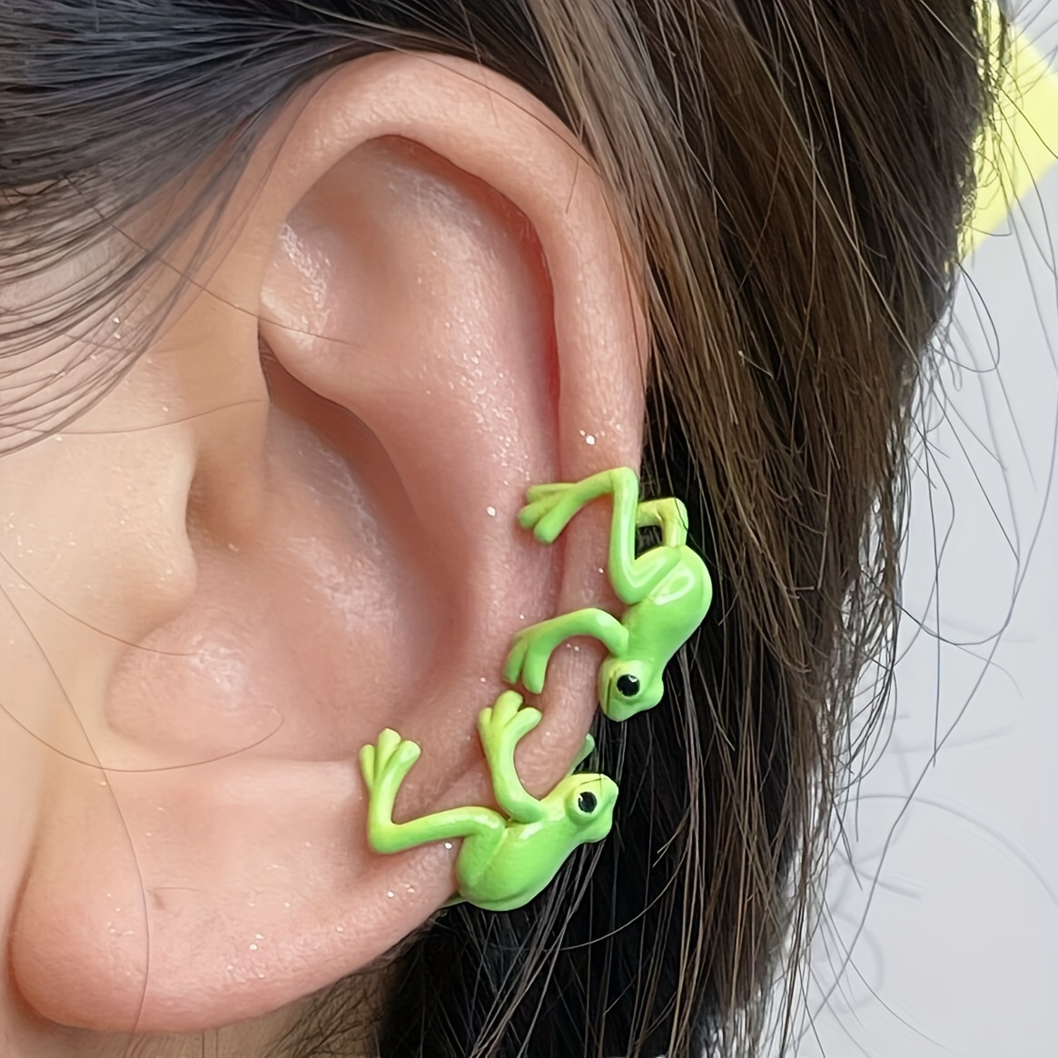 Frog Clip Disc Clip Painless Ear Clip For Non piercing Ear - Temu