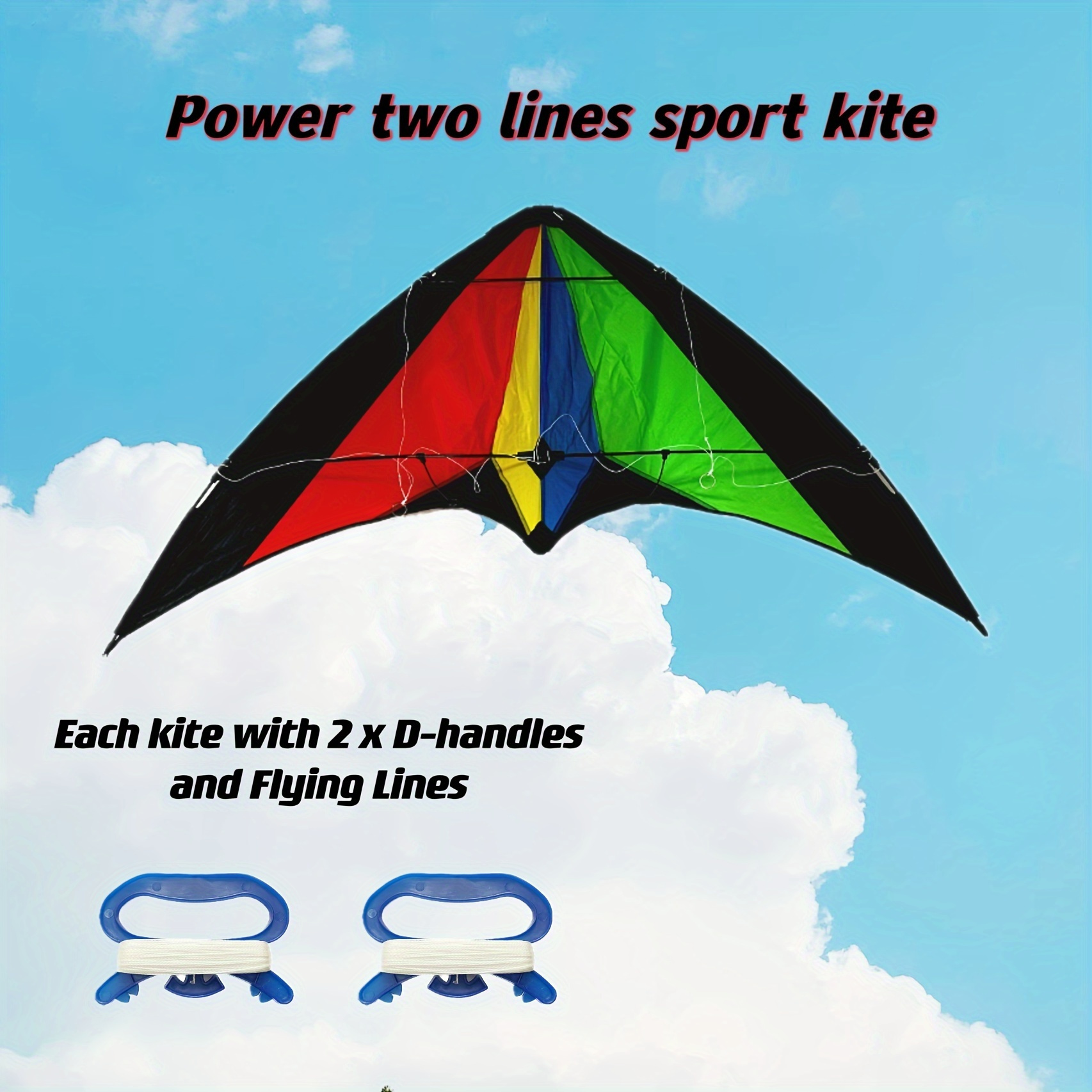 Kite Flying Fun Sport Kites, Kites Adults 5 Lines