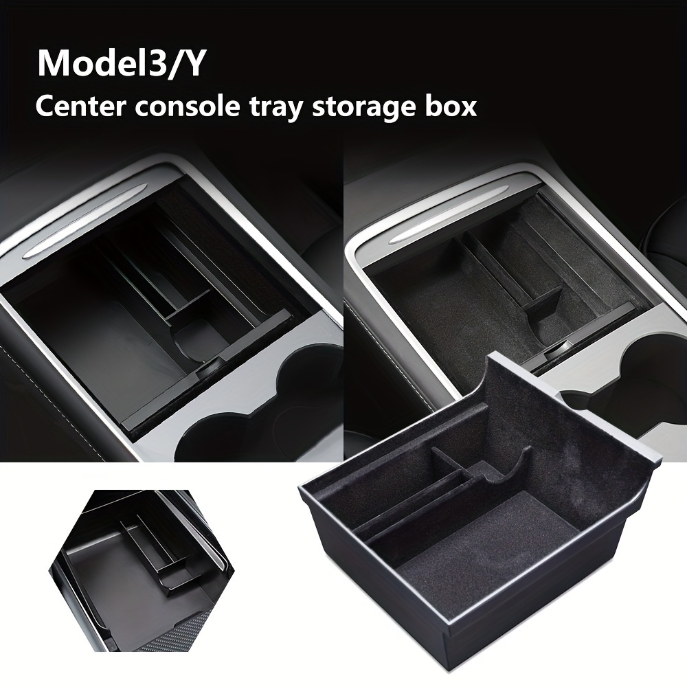 For Model 3/y Console Dashboard Organizer Storage Box - Temu