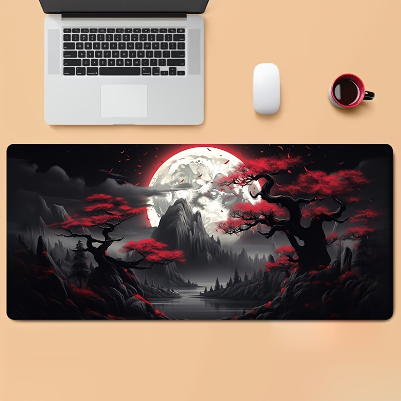

Anime Landscape Pattern Waterproof Mouse Pad, Desktop Pad, Large Game Mouse Pad, E-sports Office Keyboard Pad, Non-slip Rubber Mouse Pad