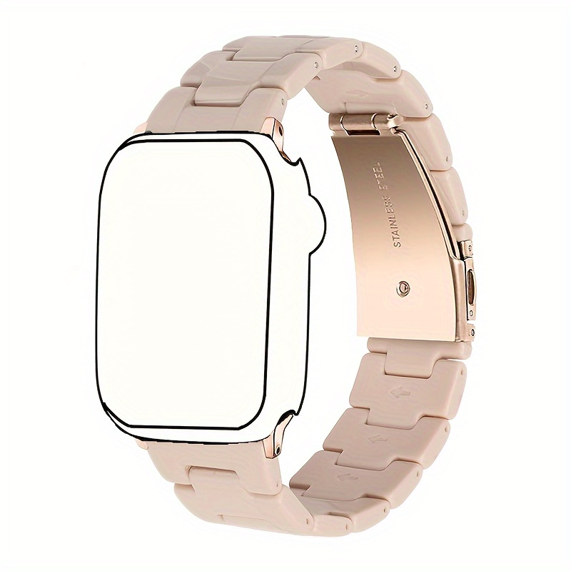 

Compatible With Iwatch Band 38mm 40mm 41mm 42mm 44mm 45mm Ultra 49mm Combine With Stainless Steel For Iwatch Band Series Se 8 7 6 5 4 3 2 1 For Women And Men