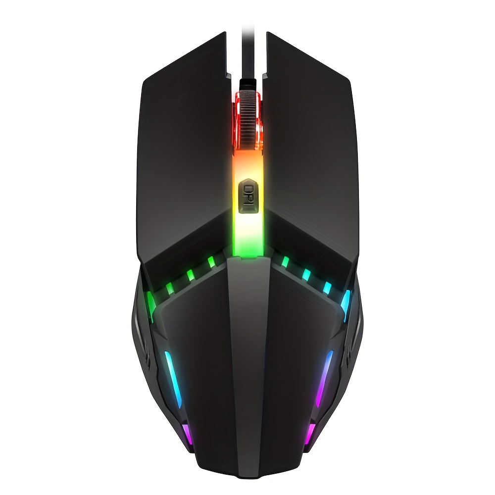 

Wired Gaming Mouse Rgb Led Backlight Usb Wired Ergonomic Gaming Esports Luminous Mouse Suitable For Desktop And Laptop Computer Games