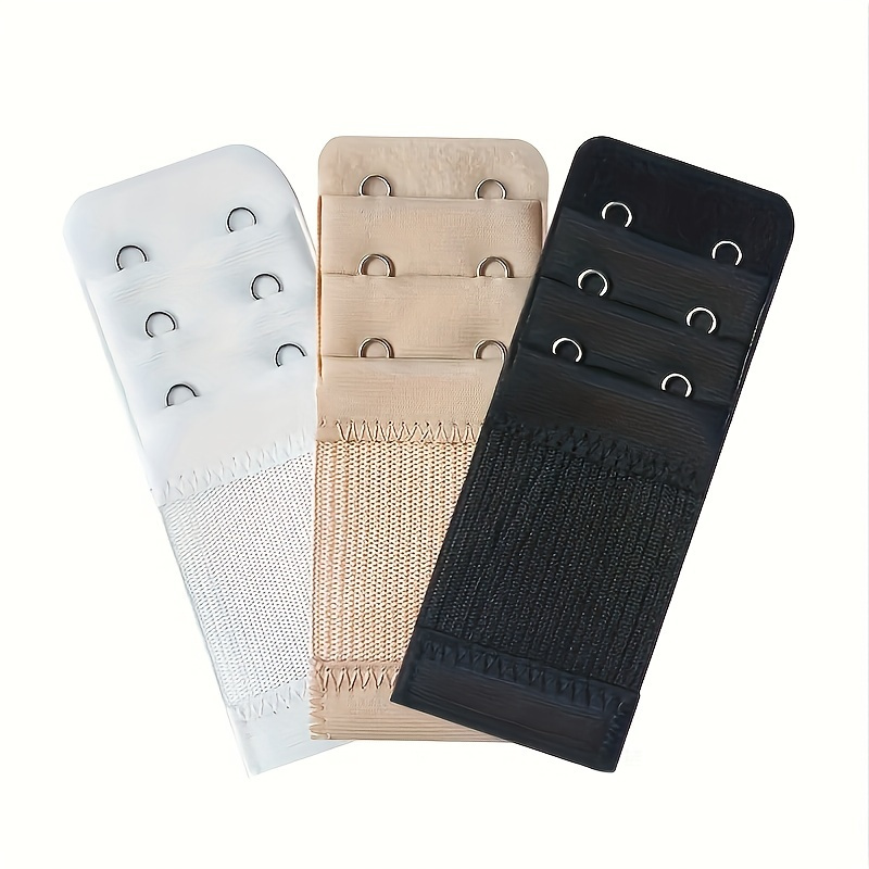 Stretchy Bra Extension Buckles Comfortable 3 Rows 4 Hooks - Temu