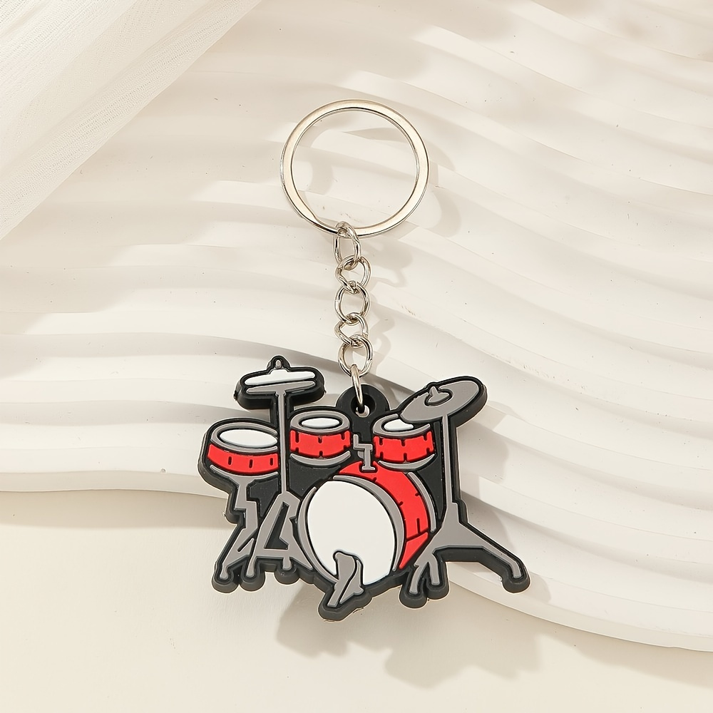 

1pc Fashion Drum Keychain, Car Key And Bag Pendant, Classic Music Festival Fun Gift For Friends