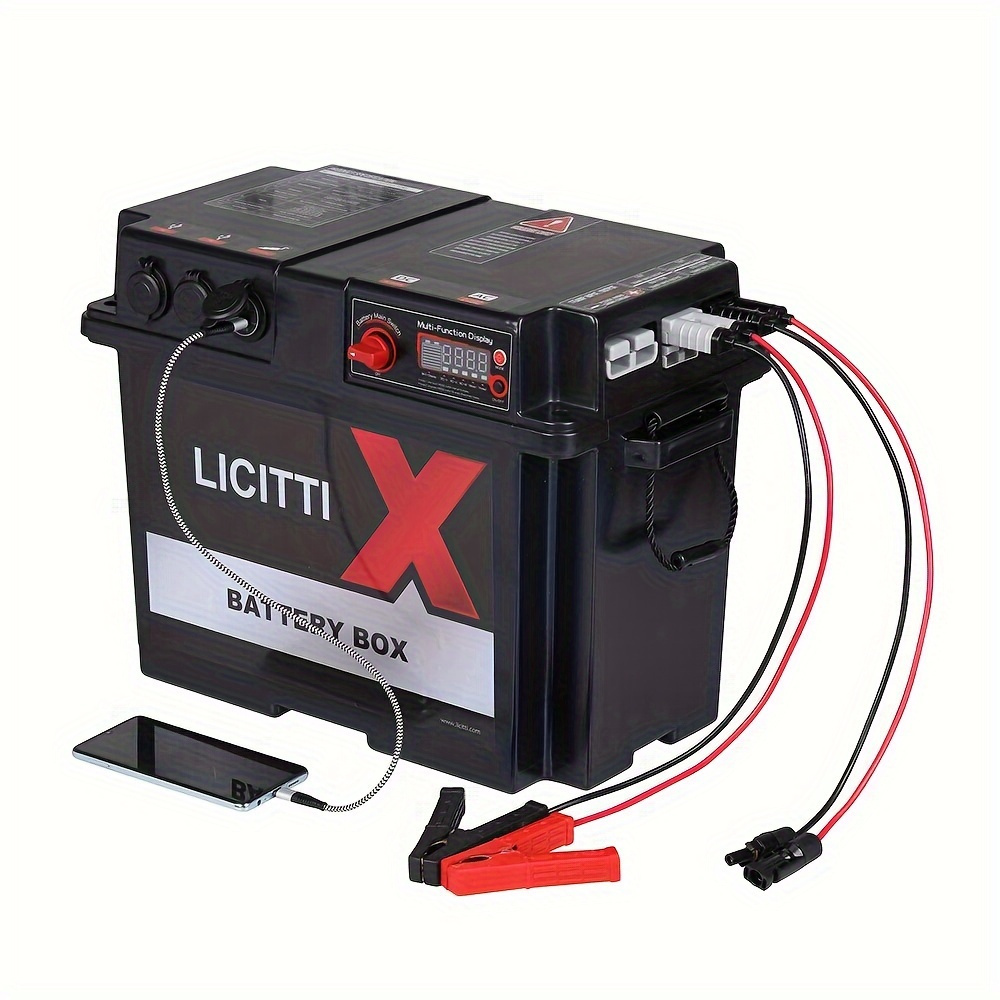 Monitor Your Marine RV Battery Capacity with this 10-100V Volt Monitor -  12V, 24V, 48V, 60V, 72V, Lithium Battery Voltage & Fahrenheit Temperature  Ind