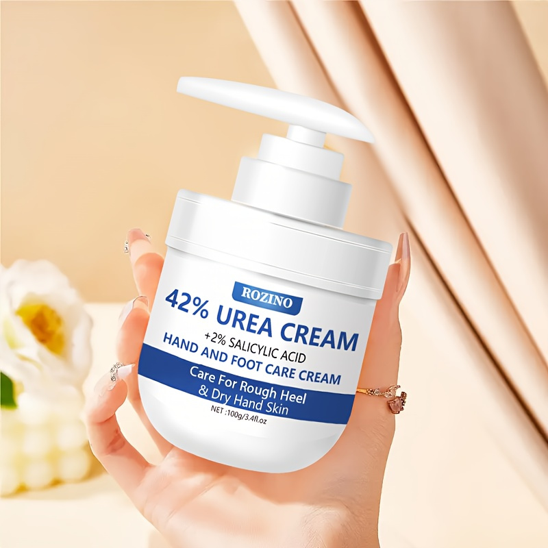 

100g 42% Urea Cream + 2% Salicylic Acid, Hand Foot Care Cream, Dead Skin Remover - Moisturizer & Rehydrate - For Thick, Cracked, Rough, Dead & Dry Skin - For Feet, Elbows And Hands