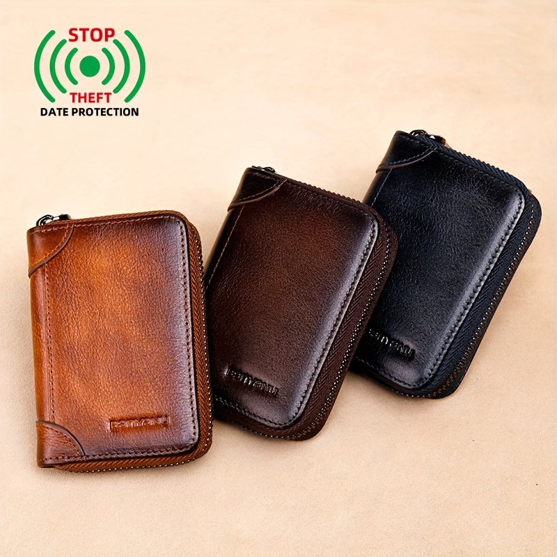 

Card Bag Men's High-end Leather Ultra-thin Small Card Cover Women's Large Capacity Multi Slot Cowhide Men's License Leather Cover