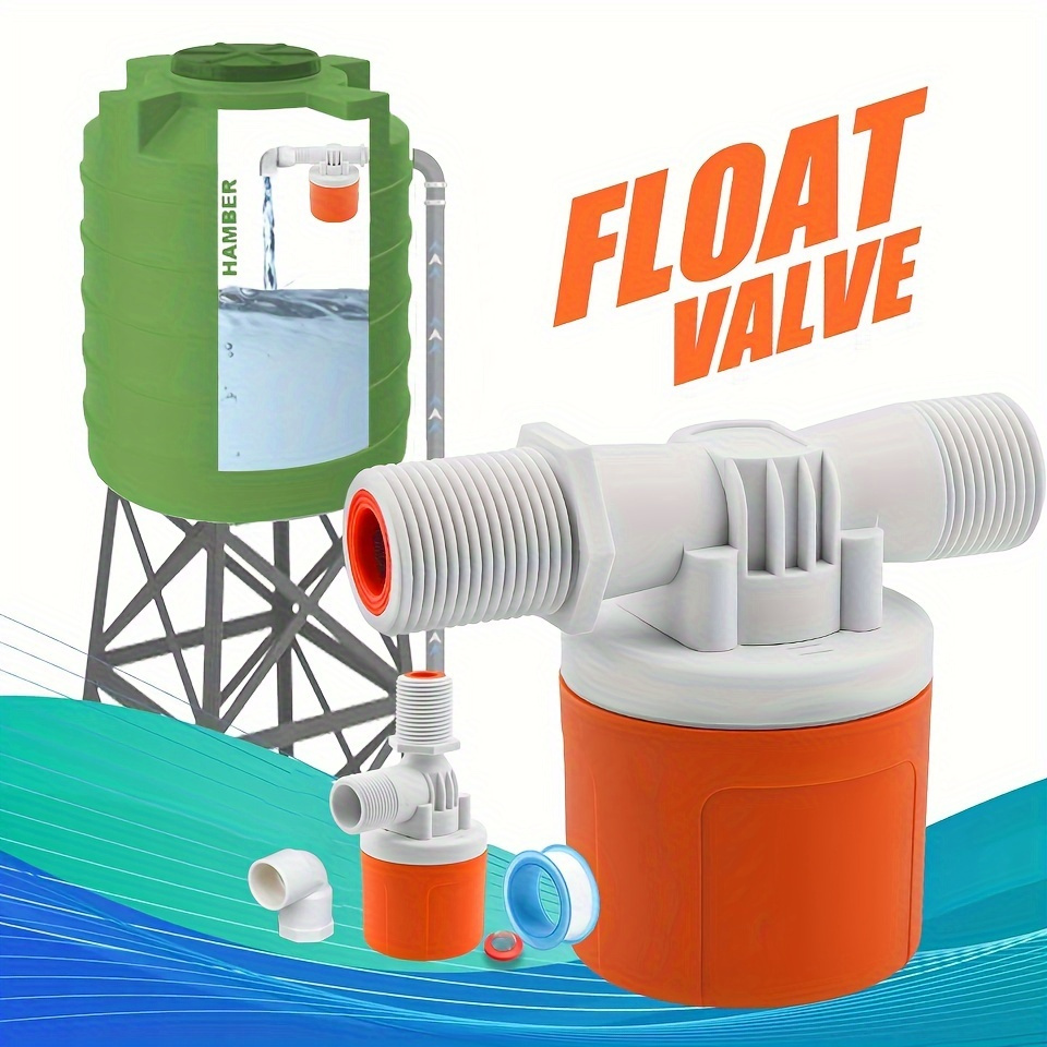 

1/2" 3/4" 1" Water Float Valve Fully Automatic Water Level Control Float Valve Auto Fill Shut Off Float Valve No Electricity Request Mini Float Valve For Water Tank Pool Water Tower
