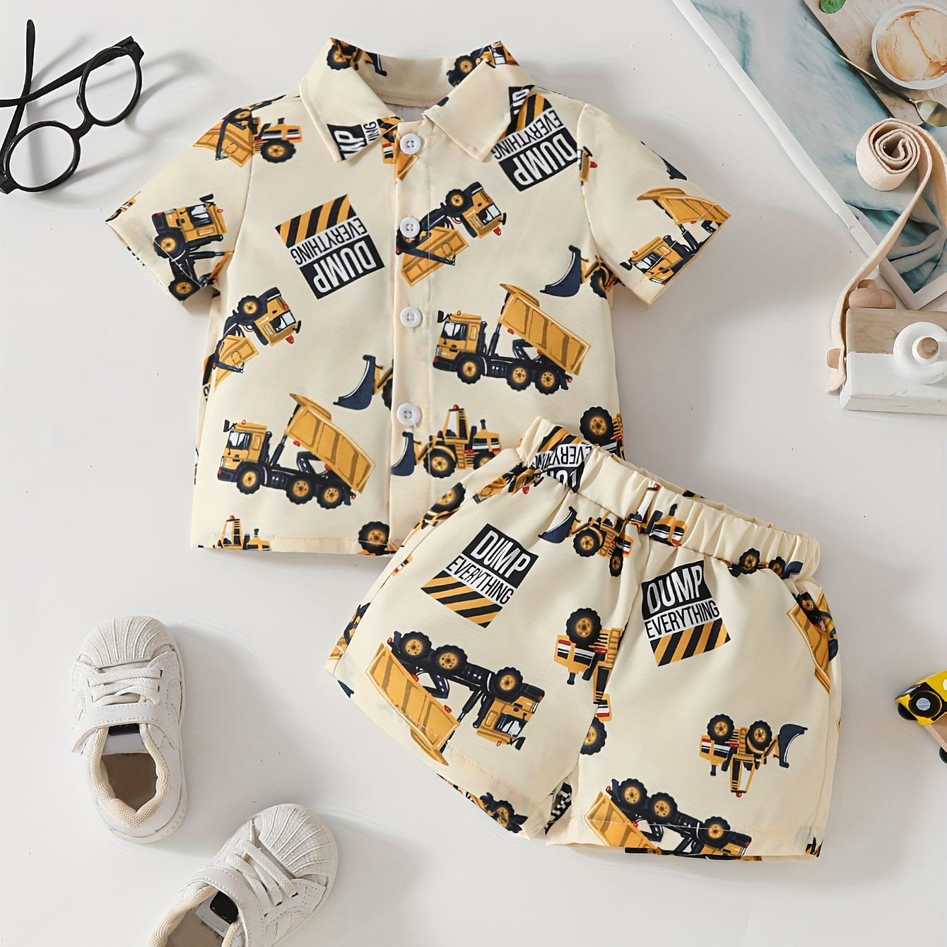 

2pcs Infant & Toddler's Summer Set, & , 's Clothes