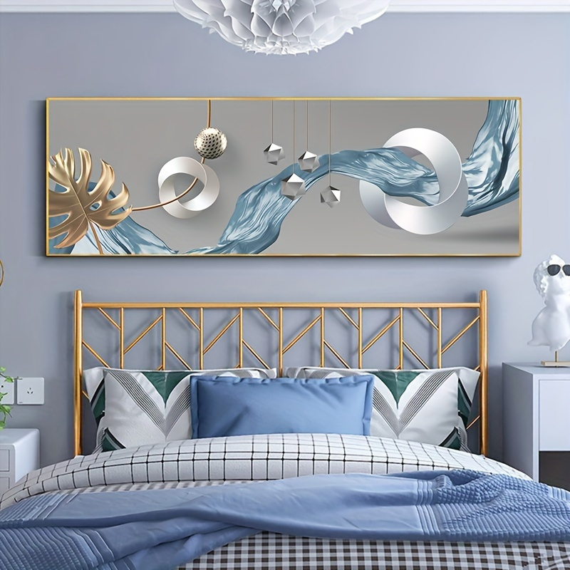 

Modern Abstract Canvas Art - Morandi-inspired, Frameless Wall Decor For Living Room, Bedroom, Home Office - Chic Sofa Backdrop