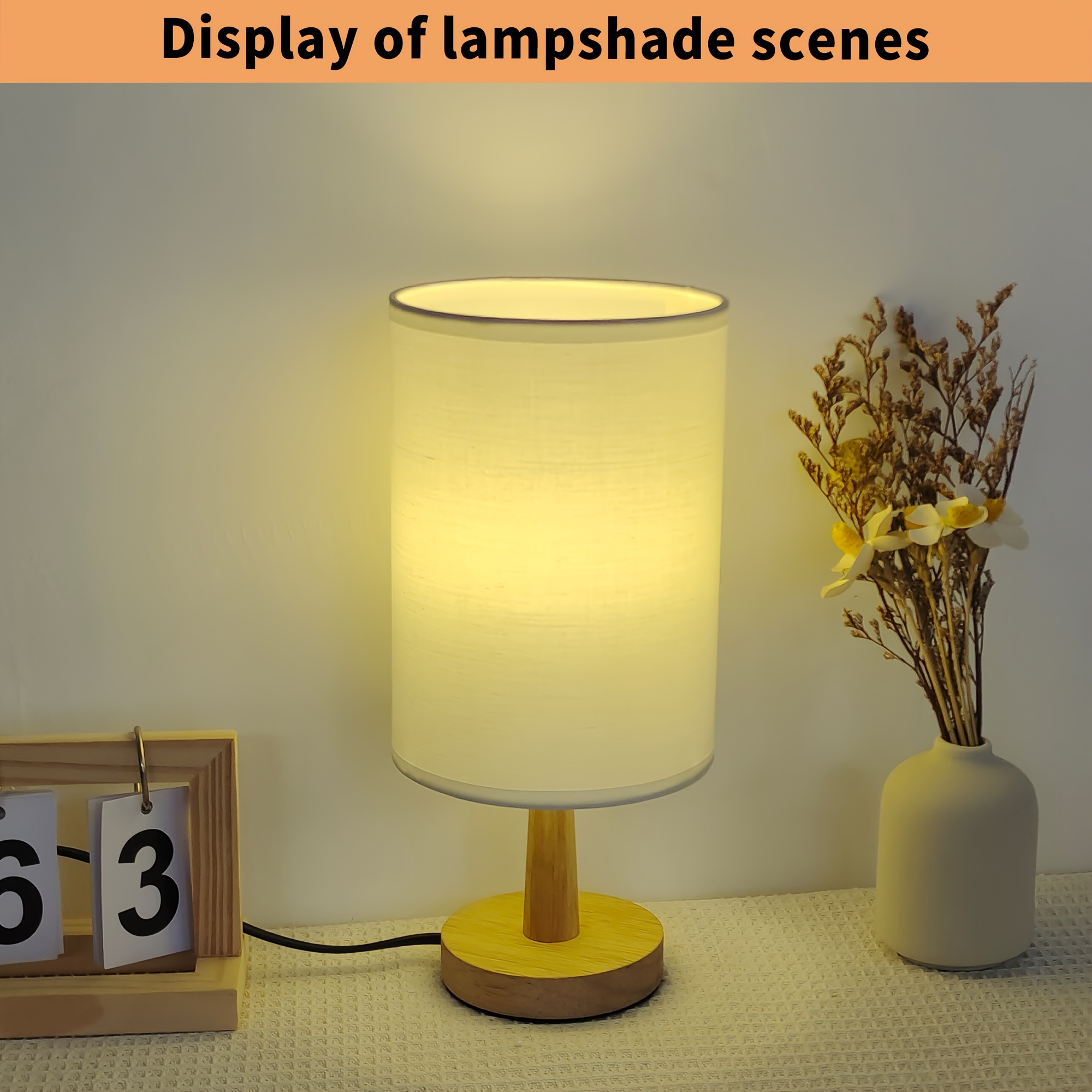 

1pc Of Fabric Lampshade Fabric Lampshade Table Lamp Lampshade Shell Lighting Table Lighting Shell Table Lamp Shell Linen Lampshade Fabric Lampshade 5.5 "x5.5" X7.8