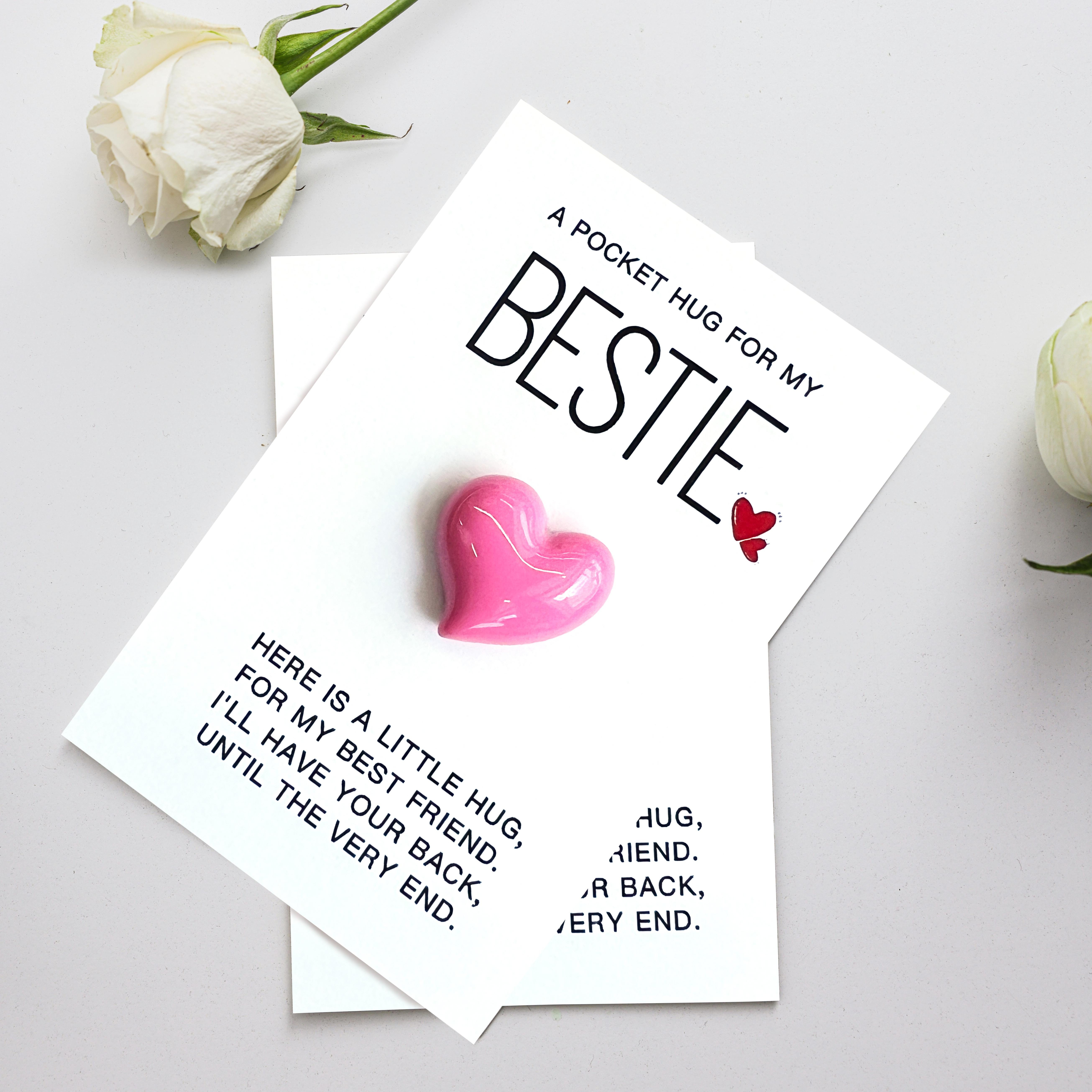 

Pocket Hug For My Bestie: A Heartfelt Gift For Your Female Friend