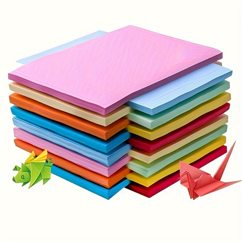 

A4 Color Paper Printing Paper Copy Paper Handmade Origami Paper Cutting Paper 10 Colors 50 Sheets