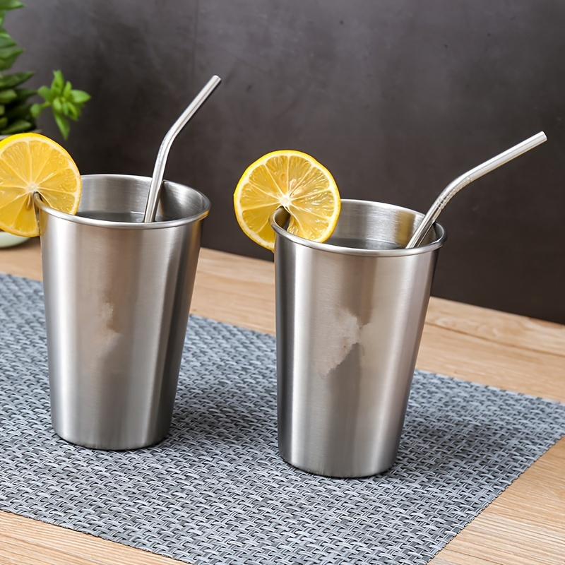 

3-piece/5-piece Set Stainless Steel Reusable Straws - 9.06" Curved, Polished Metal For Beverages, Milk Tea & Coffee - Perfect For Halloween, Christmas, Valentine's, Thanksgiving, Graduation