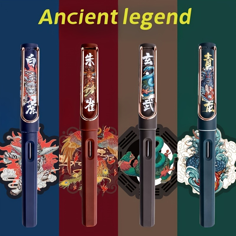 

Chinese Traditional Culture Pen Chinese Style Ink Bag Pen Writing Calligraphy Practice Pen Set