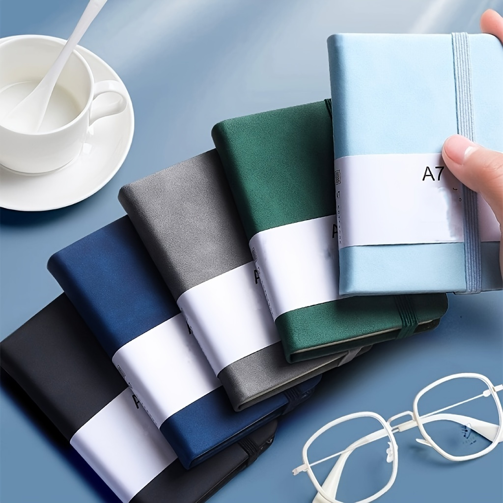 

Pocket-sized A6/a7 Journal - Durable Faux Leather, Ideal For Daily Notes & Business Planning
