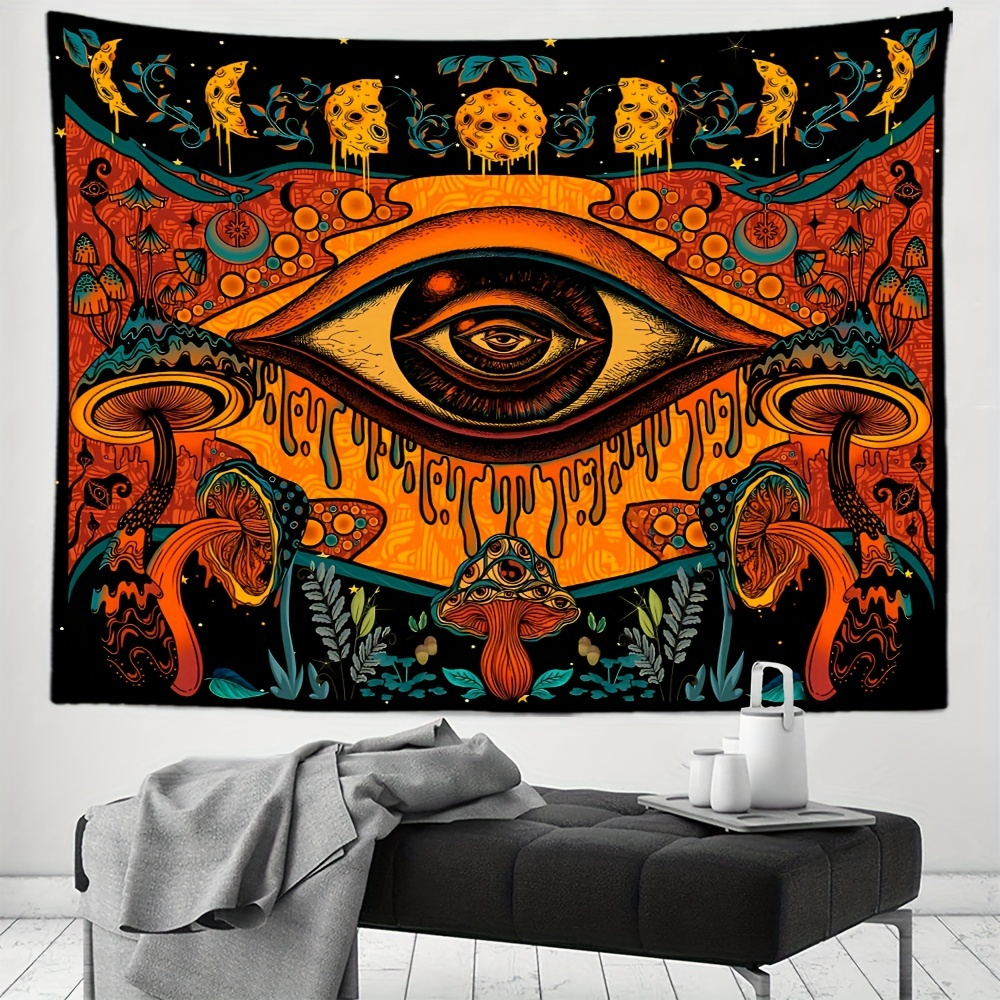 

1pc & Eye - , Horizontal, Polyester, 85gsm, , No Needed, For / Decor,