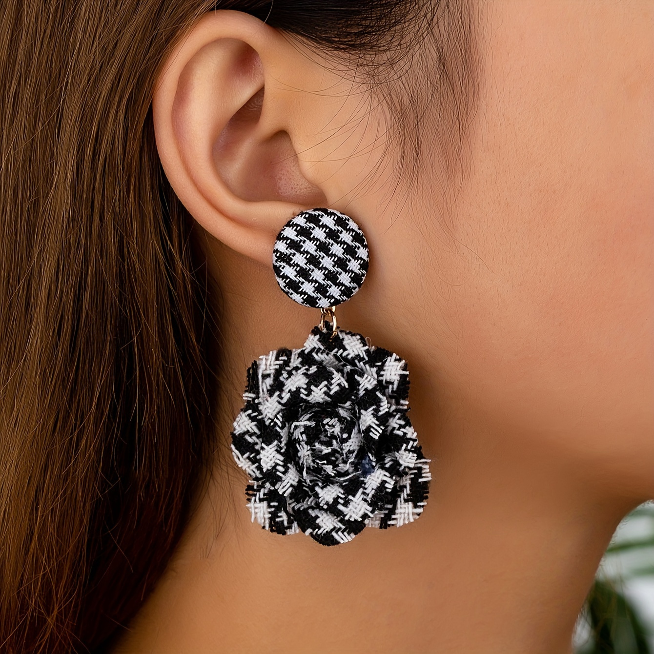 

Elegant Floral Earrings For Women - Boho Chic, Stainless Steel Posts, & Party Wear