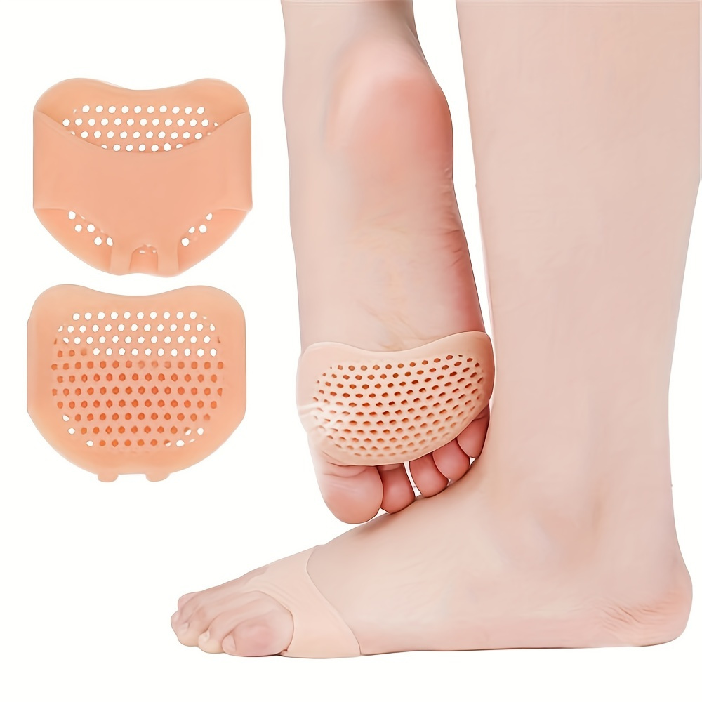 

Silicone Metatarsal Pads Breathable Cushion Fixed Foot Pad- The Ultimate Foot Care Tool!