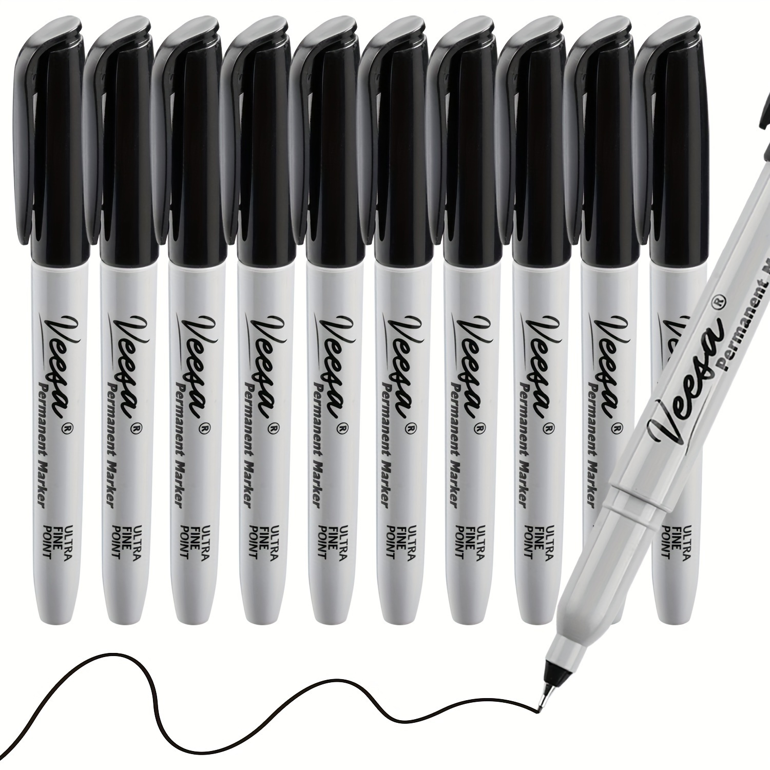 Marcador Permanente Sharpie Punta Ultra Fina 0.5 mm Negro