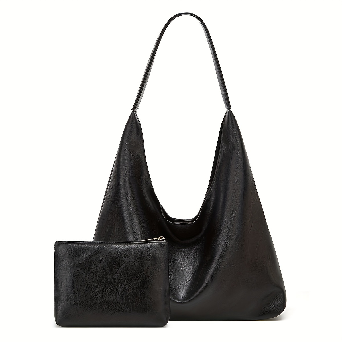 

Fashion Vegan Tote Bag, Large Capacity Shoulder Bag, Women's Casual Handbag & Hobo Purse