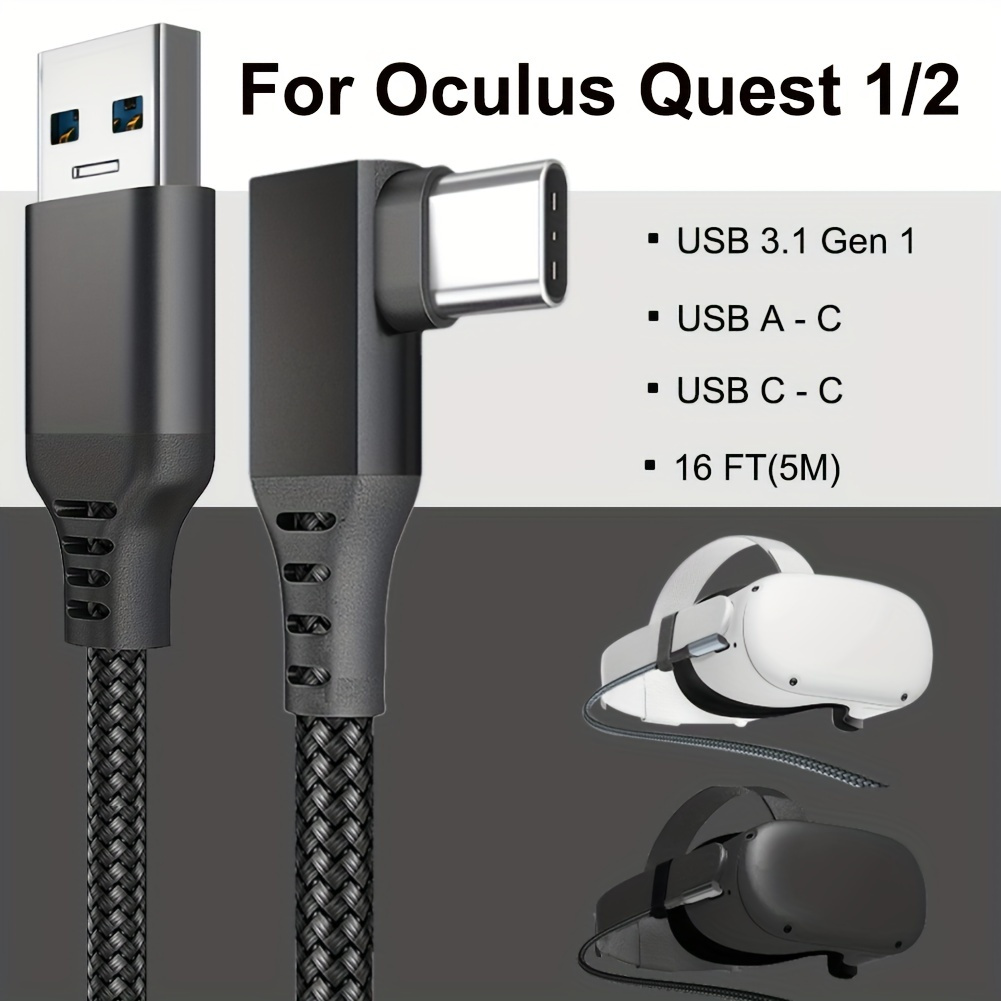 Quest 2 charging deals cable