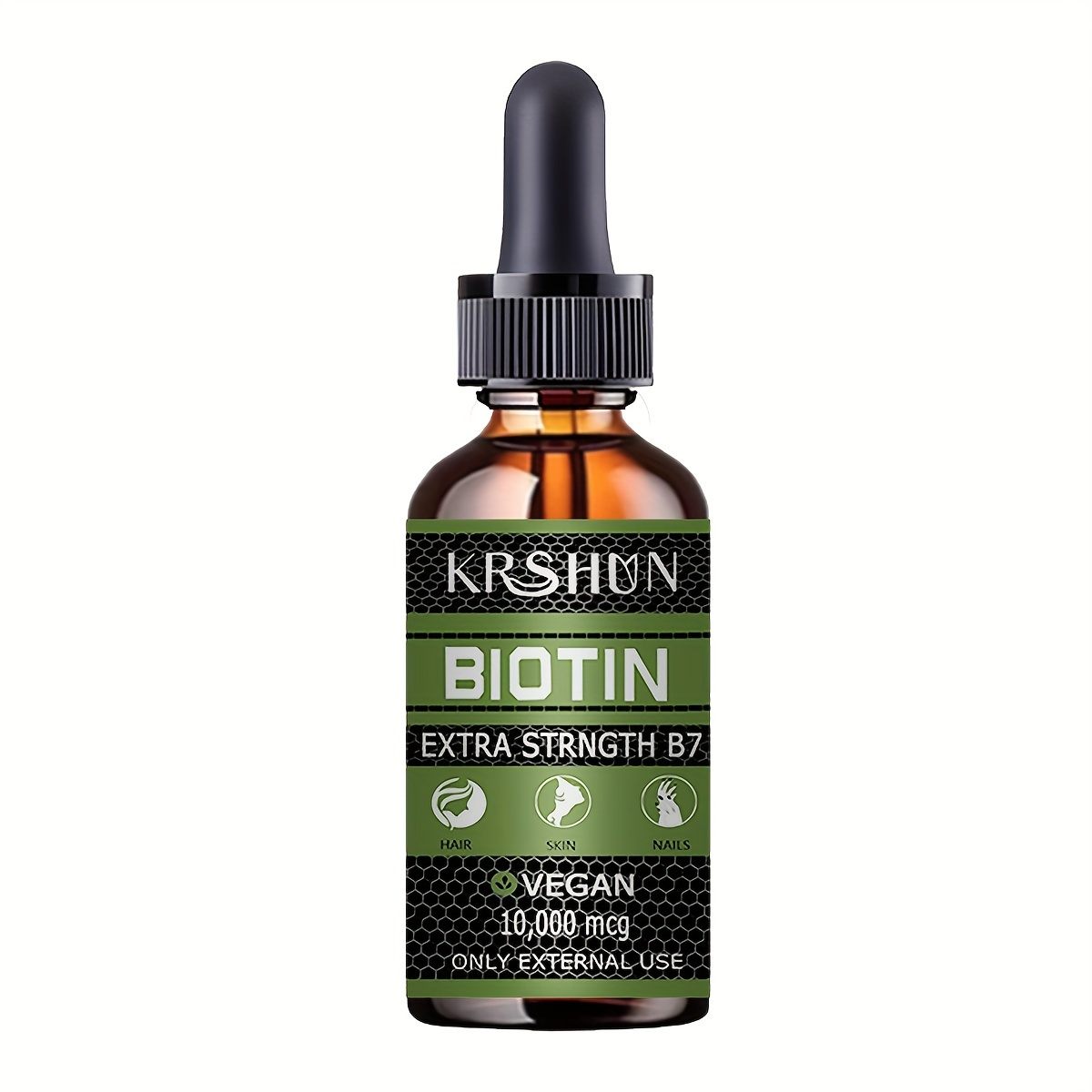 

Natural Biotin Hair Oil, Strengthens Hair, Makes Thin Hair Look Thicker, Hair Care Serum Oil