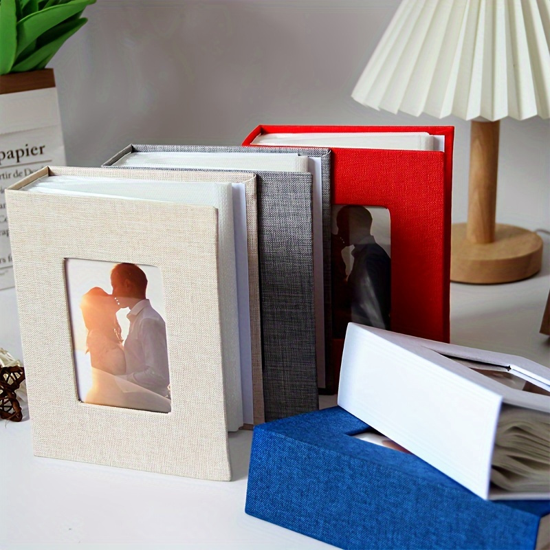 

Stylish 6-inch Photo Album With Cloth Cover, Can Hold Photos - Weddings And Anniversaries