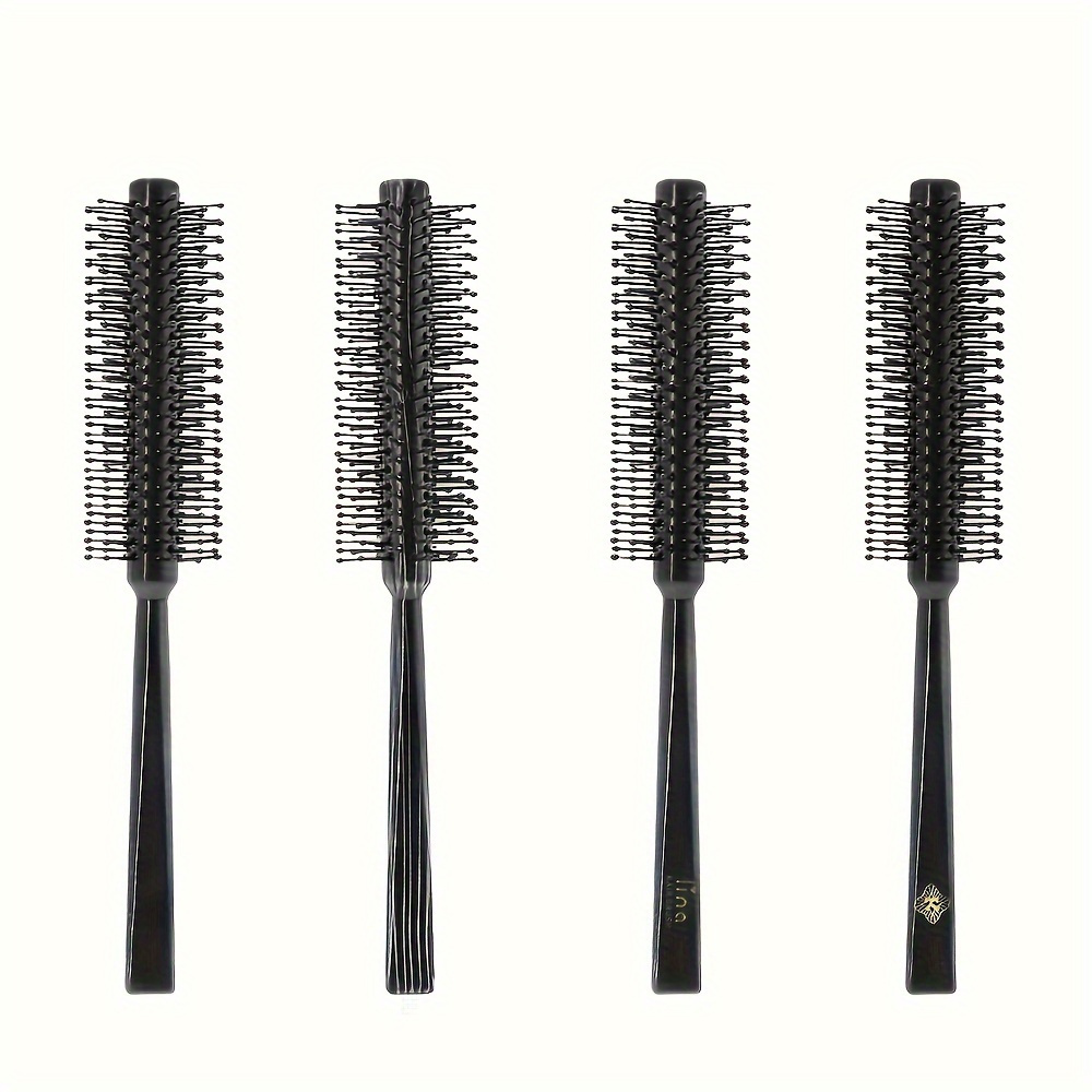 

1pc Round Hair Brush, Hairdressing Styling Tool Brush For Curly Hair, Professional Hair Comb For Barber Salon Home Use (random Delivery)