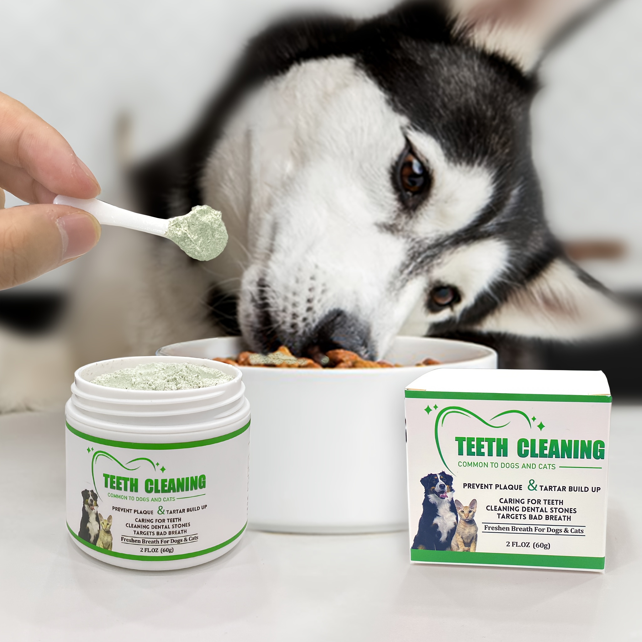 Dog food shop that cleans teeth