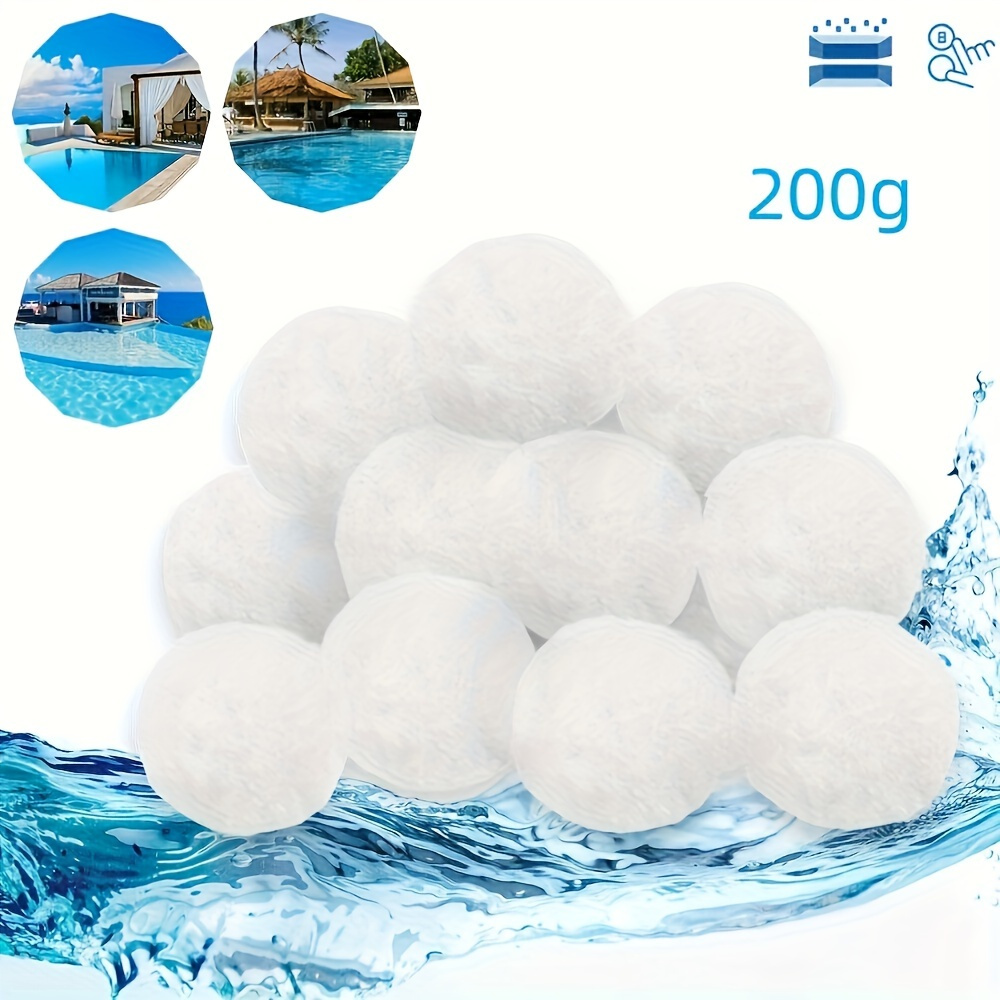 

Filter Balls Für Pool Sandfilter 200g Ersetzen 7.2 Kg Filtersand Filterbälle Dhl